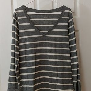 Long sleeve stripe t-shirt